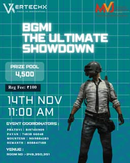 BGMI THE ULTIMATE SHOWDOWN